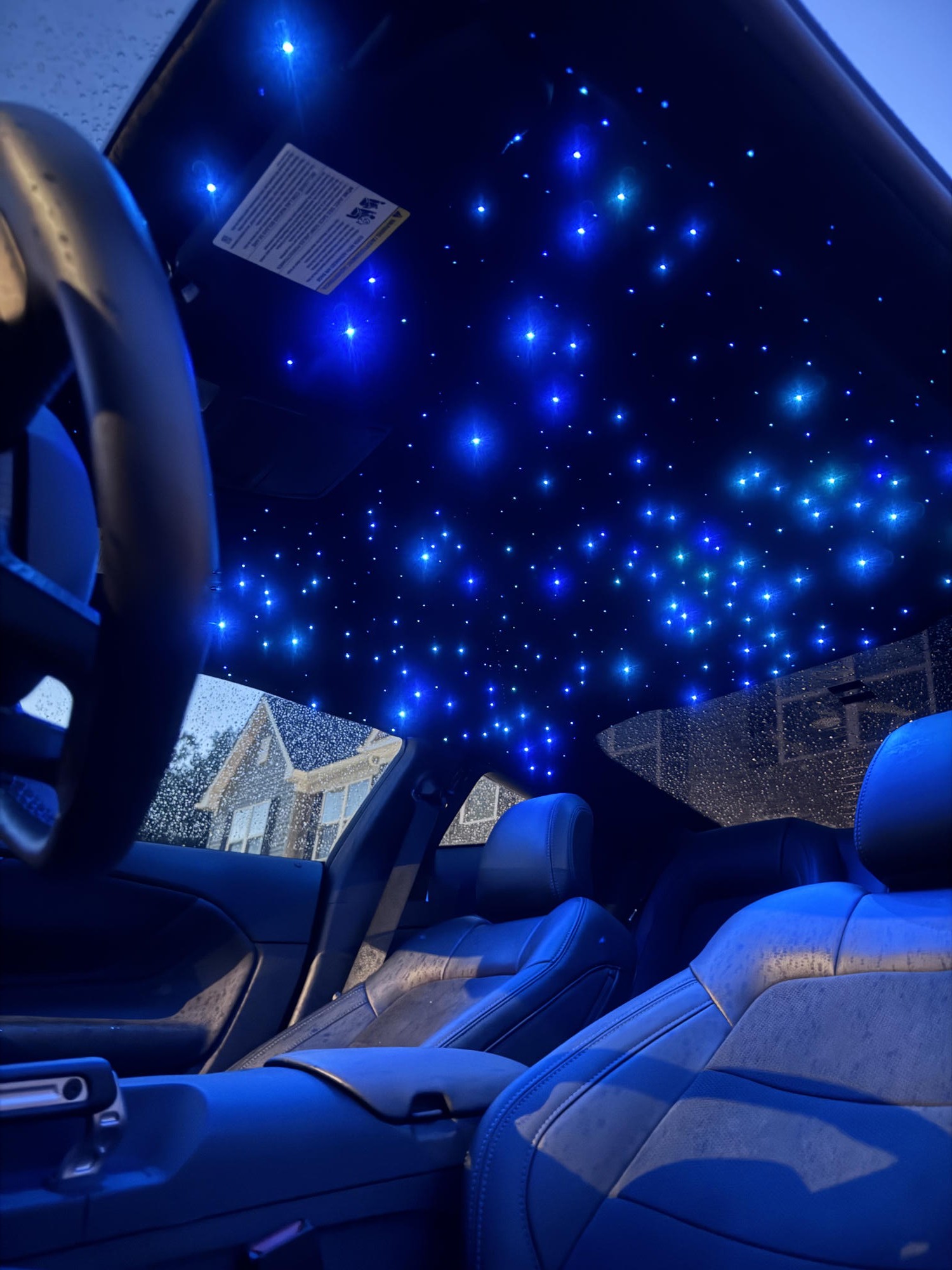 Custom automotive interior lighting
