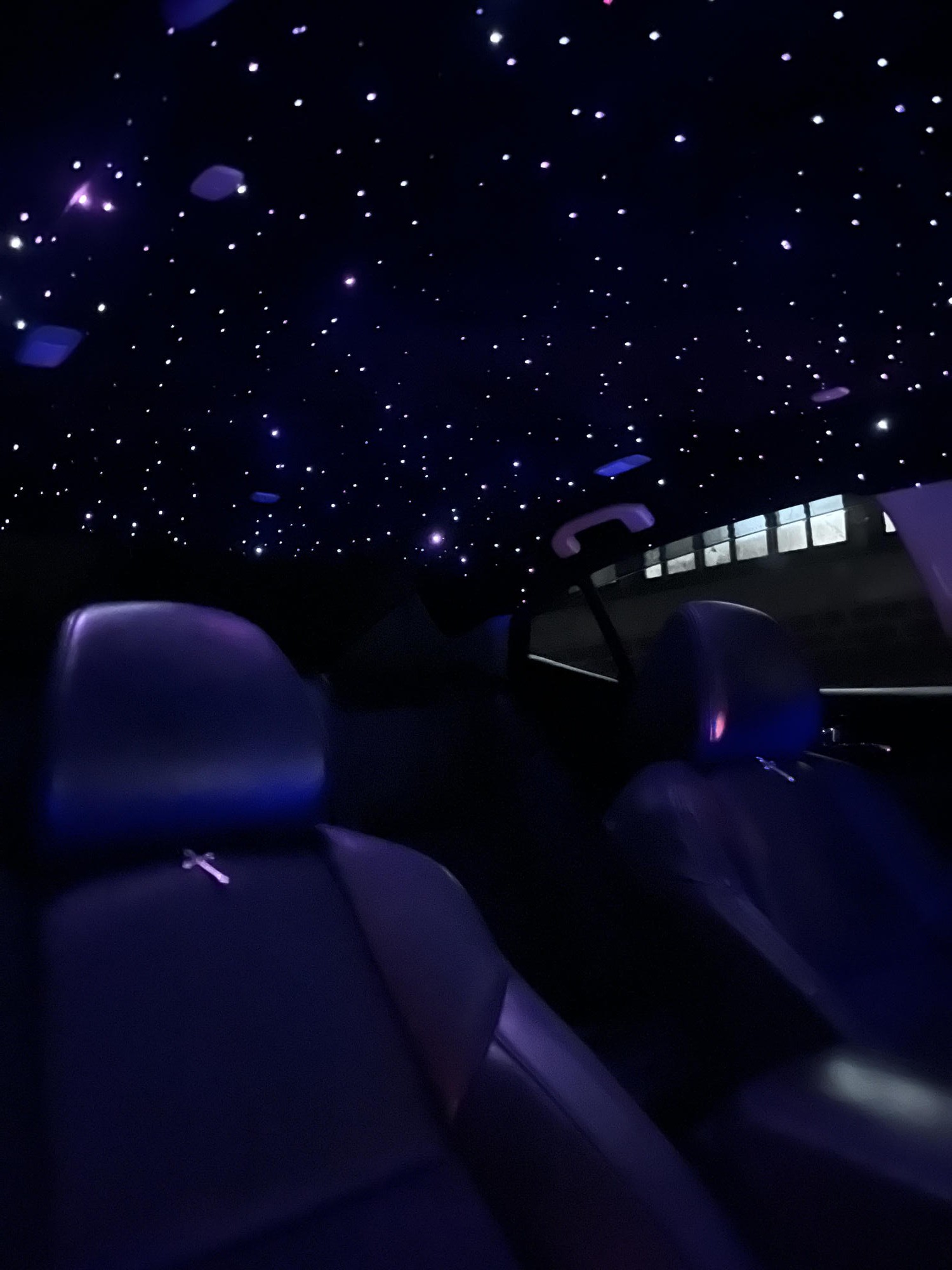 Custom automotive interior lighting