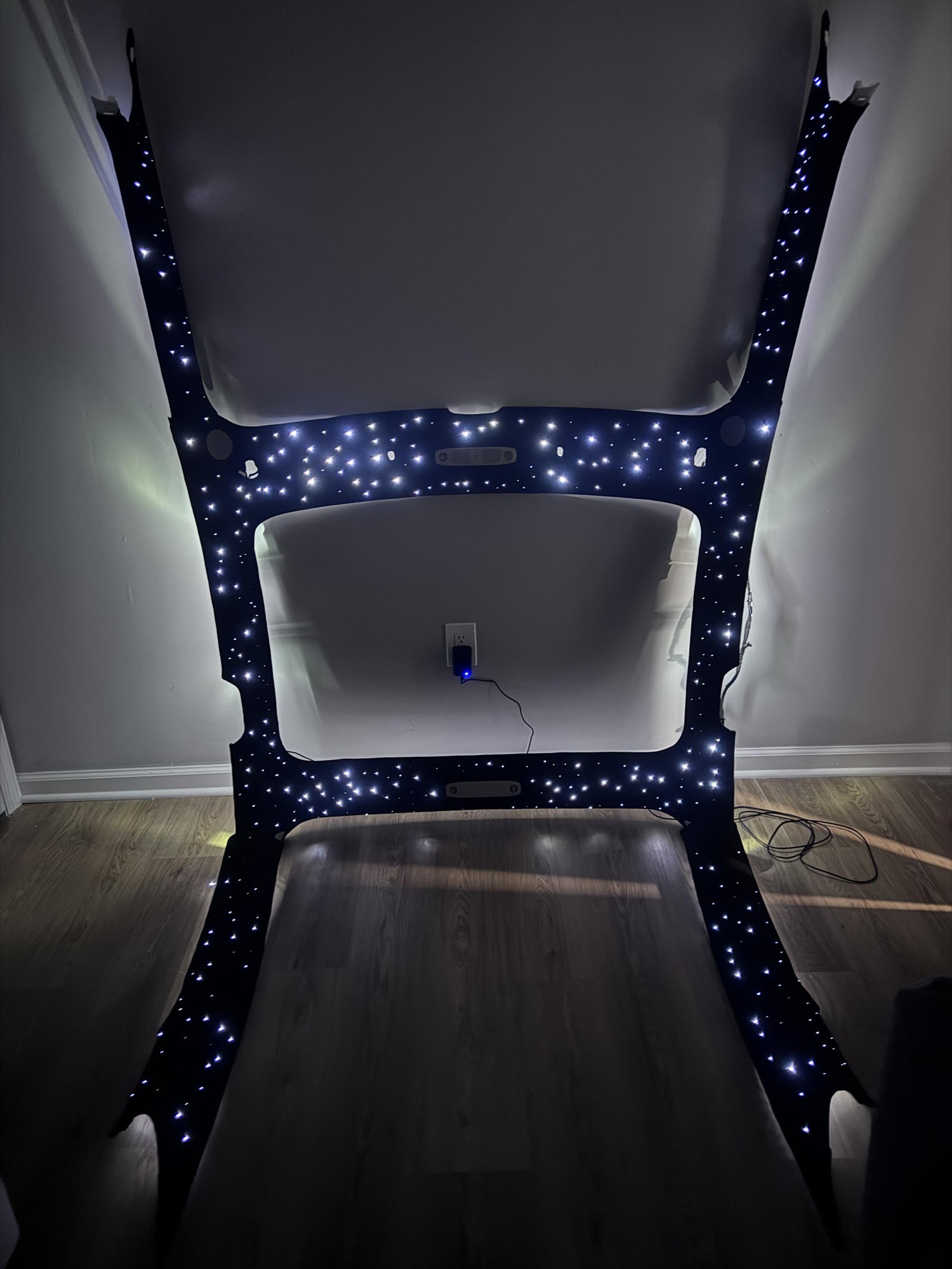 Custom automotive interior lighting